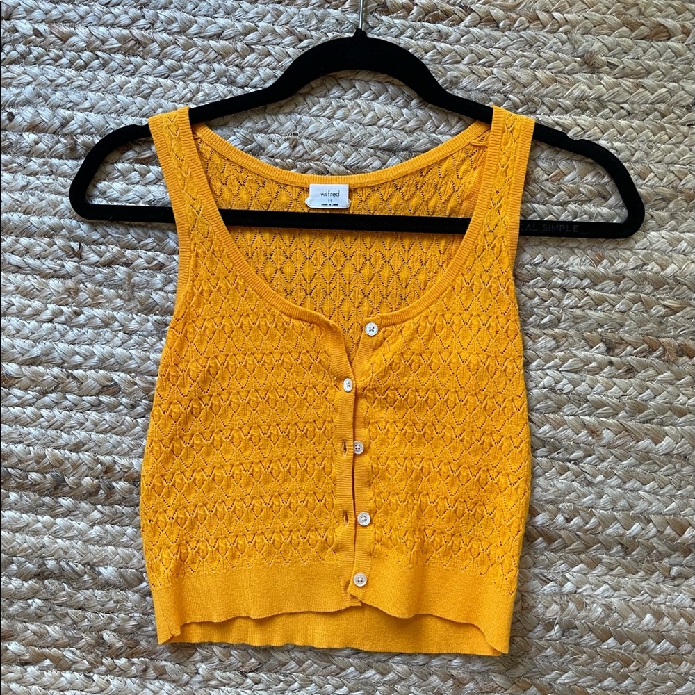 Aritzia Wilfred sweater tank